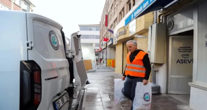 Eskişehir’de ihtiyaç sahiplerine hijyen desteği