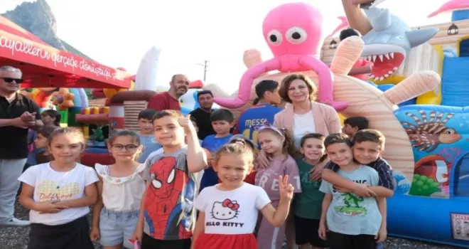 Eskişehir’de “Köyümüzde Şenlik Var” Sarıcakaya’da çocuklarla buluştu