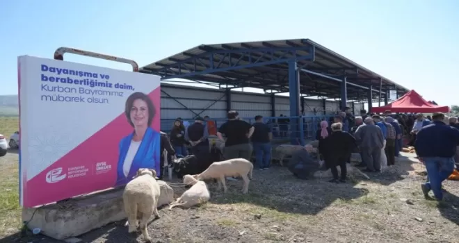 Eskişehir kurban pazarında hijyenik mesai