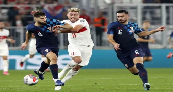EURO 2024 Elemeleri: Hırvatistan: 0 - Türkiye: 1 (Maç sonucu)
