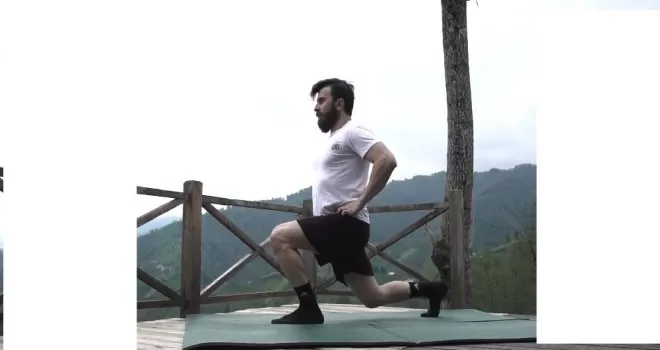 ‘’Evde kal, sporsuz kalma’’
