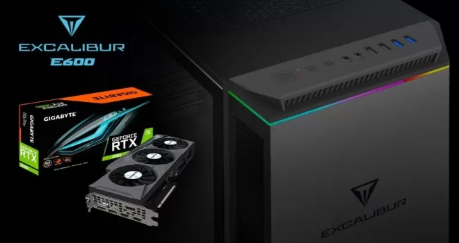 Excalibur E600 oyun bilgisayarı yeni NVDIA ekran kartları ile satışta
