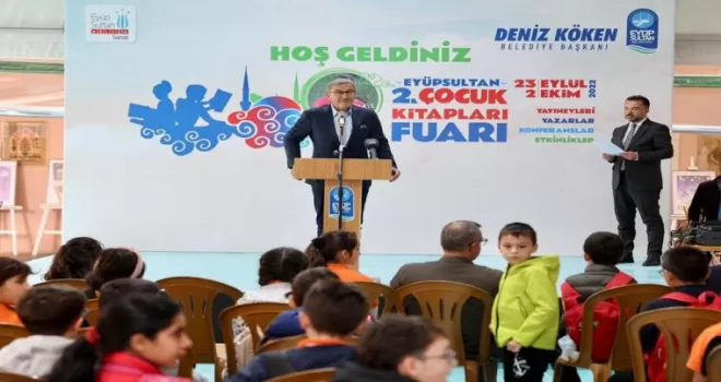Eyüpsultan 2’nci Çocuk Kitapları Fuarı açıldı
