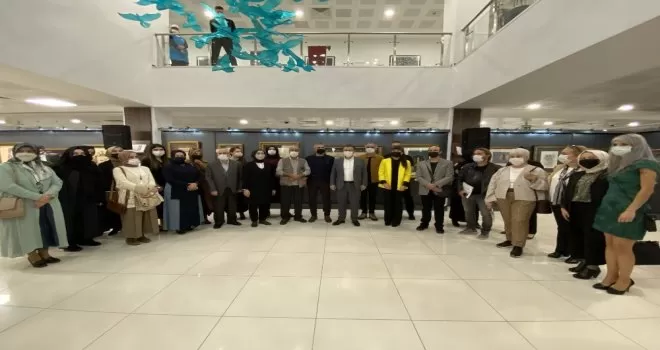 Eyüpsultan’da ‘41 eser 41 sanatçı’ sergisi açıldı
