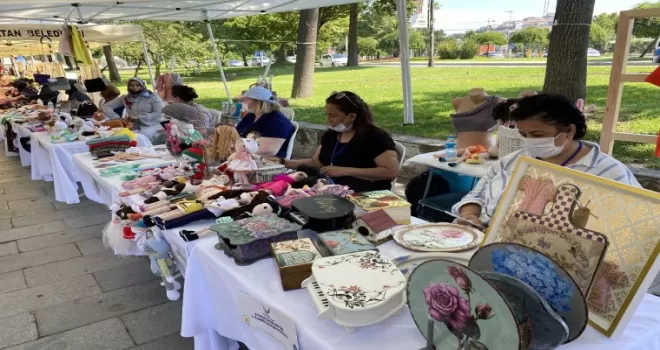 Eyüpsultan’da El Emeği Ürünleri Festivali’ne yoğun ilgi
