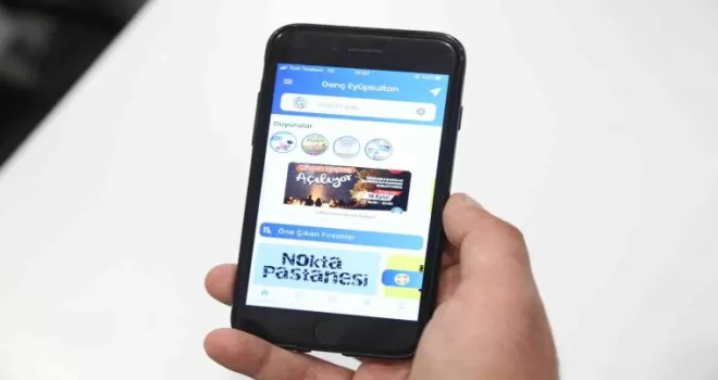 Eyüpsultan’da gençlere özel mobil uygulama
