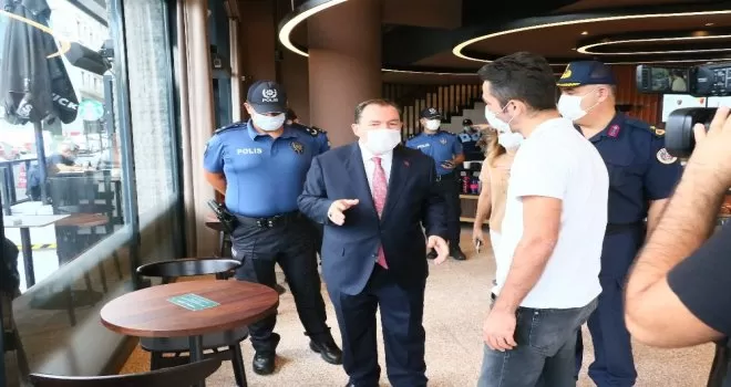 Eyüpsultan’da geniş kapsamlı korona virüs denetimi

