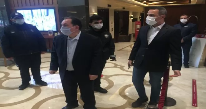 Eyüpsultan’da otellerde normalleşme denetimi
