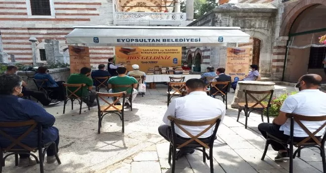 Eyüpsultan’da “Sahafiye ve Nadide Kitaplar Müzayedesi“ yapıldı
