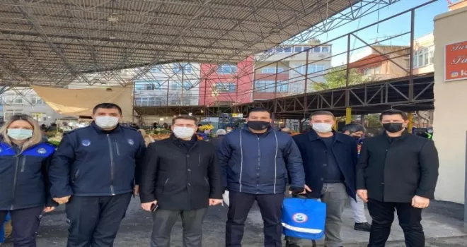 Eyüpsultan’da semt pazarlarında balık denetimi
