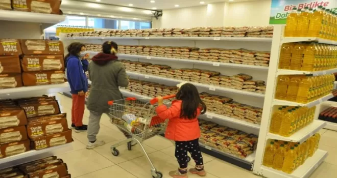 Eyüpsultan’da Sosyal Marketten 6 bin 500 kişi faydalandı
