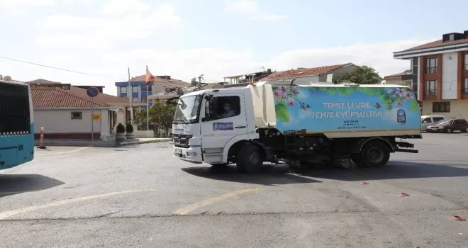 Eyüpsultan mahallelerinde temizlik seferberliği
