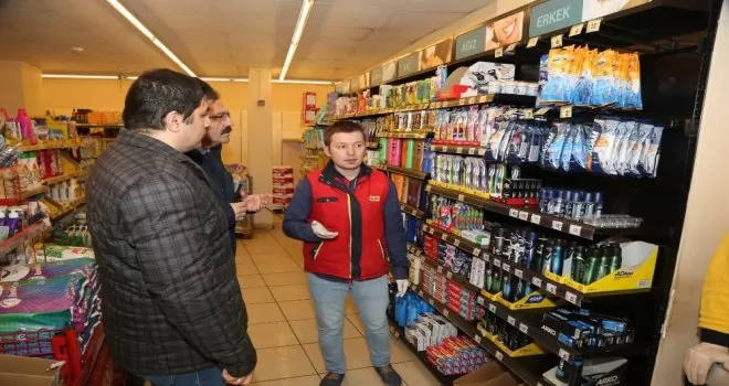Eyüpsultan marketlerinde  fahiş fiyat denetimi
