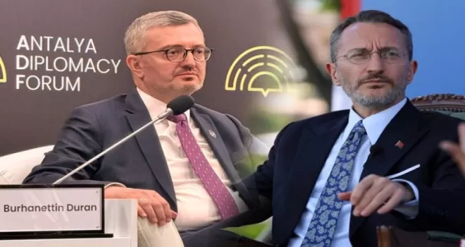 Fahrettin Altun görevden alındı, Yeni İletişim Başkanı Burhanettin Duran!