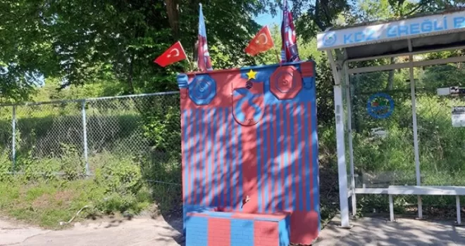 Fanatik Trabzonspor çeşmesi!