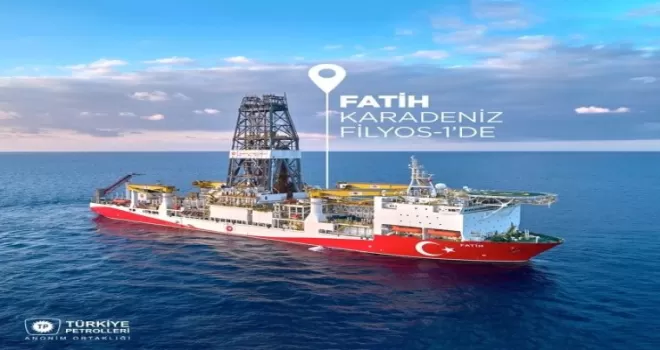 “Fatih“ Karadeniz Filyos-1 kuyusunda sondaja başladı
