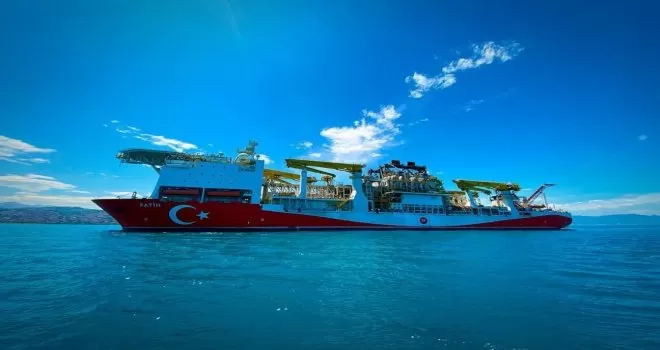 Fatih Sondaj Gemisi Trabzon’da
