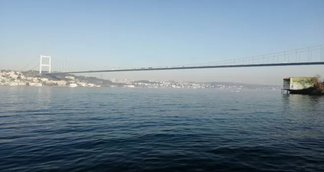 Fatih Sultan Mehmet Köprüsü’nde hareketli anlar
