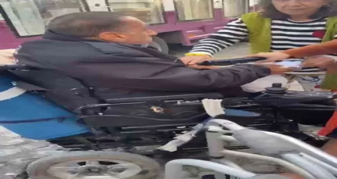 Fatih’te engelli adamın eşini silahla vurduğu anlar kamerada
