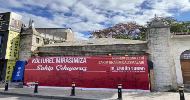 Fatih’te Osmanlı mirası 135 çeşme yeniden hayat buluyor
