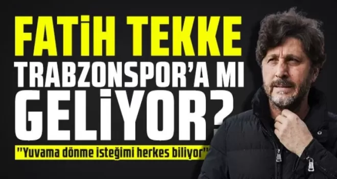 Fatih Tekke Trabzonspor’a mı geliyor?