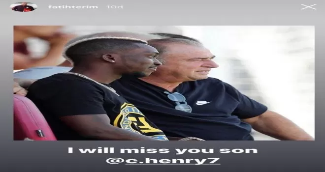 Fatih Terim’den Onyekuru’ya: “Seni özleyeceğim oğlum“
