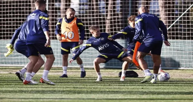 Fenerbahçe, Beşiktaş derbisi hazırlıklarına başladı
