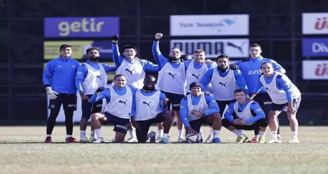 Fenerbahçe’de Adana Demirspor maçı hazırlıkları sürüyor
