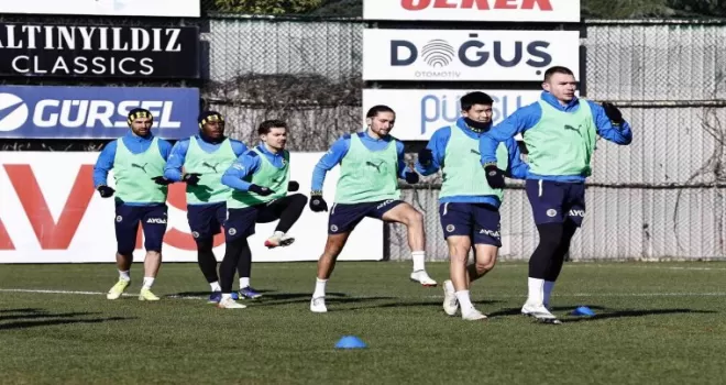 Fenerbahçe’de Altay maçı hazırlıkları sürüyor
