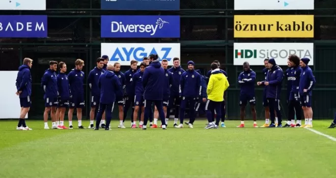 Fenerbahçe’de Denizlispor maçı hazırlıkları sürdü
