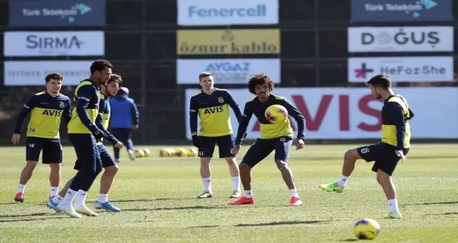 Fenerbahçe’de derbi hazırlıkları devam etti
