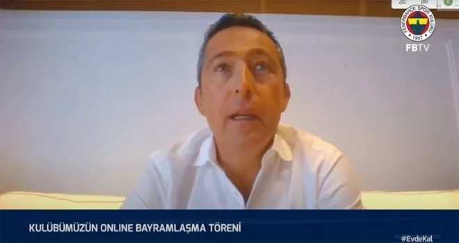 Fenerbahçe’de sanal bayramlaşma töreni yapıldı

