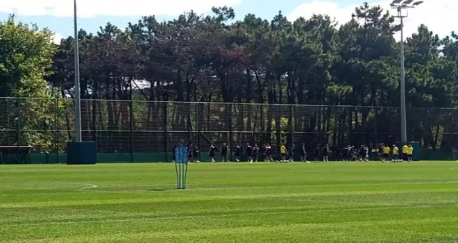Fenerbahçe, Dinamo Kiev maçı hazırlıklarını tamamladı
