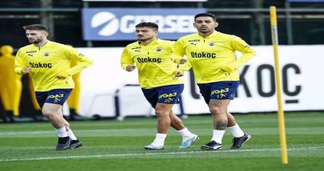 Fenerbahçe, Hatayspor maçı hazırlıklarını sürdürdü

