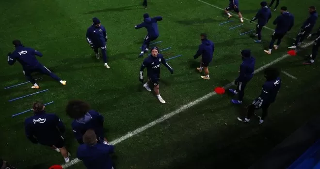 Fenerbahçe, Karacabey maçı hazırlıklarını tamamladı
