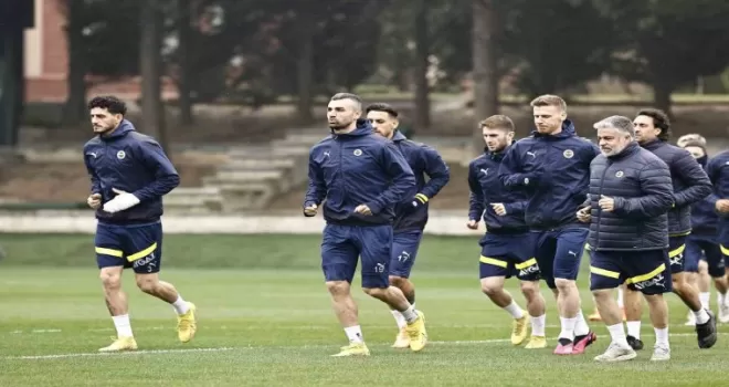 Fenerbahçe, Kayserispor maçı hazırlıklarını sürdürdü
