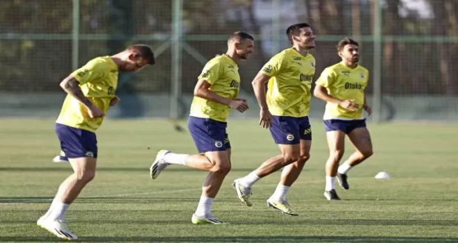 Fenerbahçe, Maribor maçı hazırlıklarını sürdürdü
