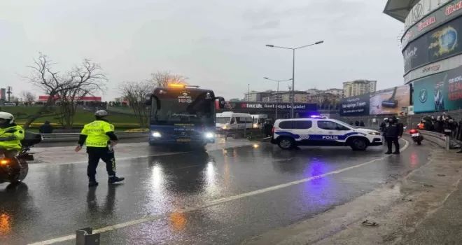 Fenerbahçe stada ulaştı
