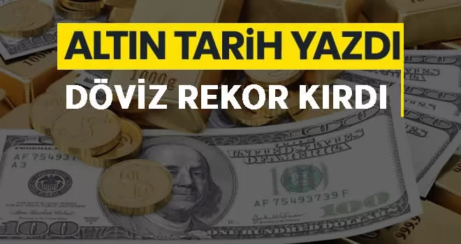 Dolar ve Euro, TL karşısında yeniden rekor kırdı