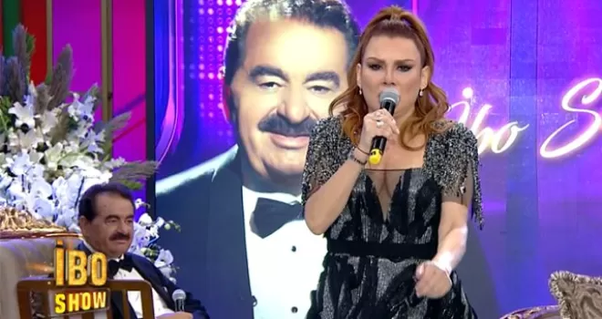 Deniz Seki, İbo Show'da Ahmet Kaya'nın şarkısını seslendirdi!
