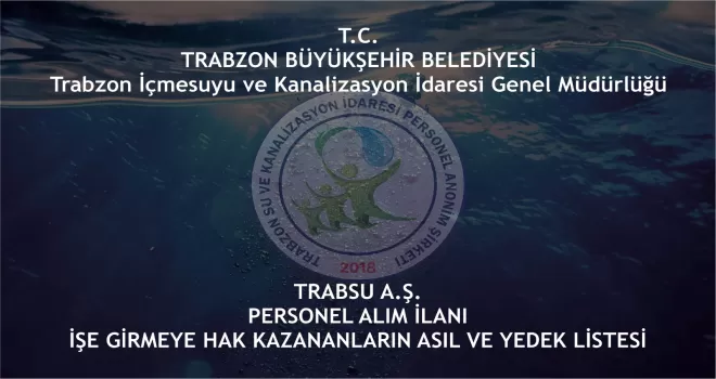 TİSKİ PERSONEL ALIM SONUÇLARI AÇIKLANDI