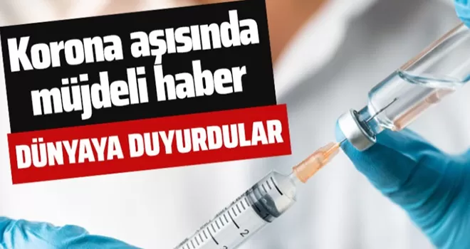 Koronavirüs aşısında müjdeli haber! Yüzde 90 başarı sağladı