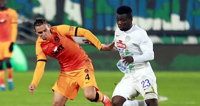 Süper Lig: Çaykur Rizespor: 0 - Galatasaray: 4 (Maç sonucu)