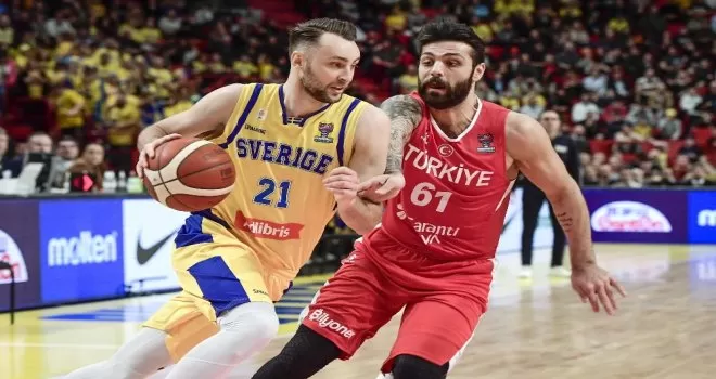 FIBA 2021 Avrupa Şampiyonası Elemeleri: İsveç: 87 - Türkiye: 80
