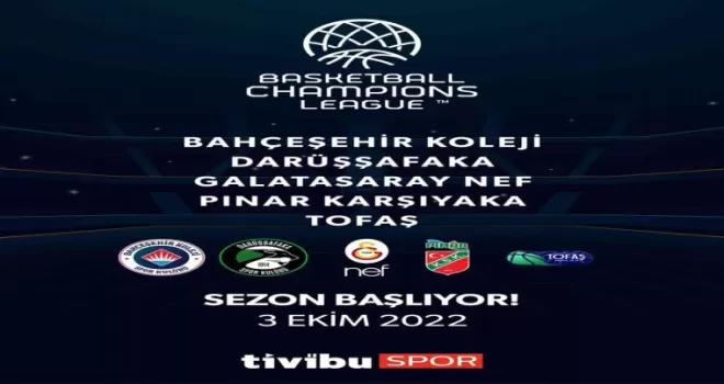 FIBA Basketbol Şampiyonlar Ligi Tivibu’da yayınlanacak
