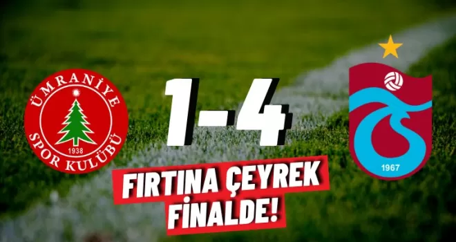 Fırtına Çeyrek Finalde!