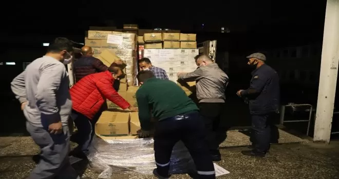 FİSKOBİRLİK’ten  İzmir’e yardım eli
