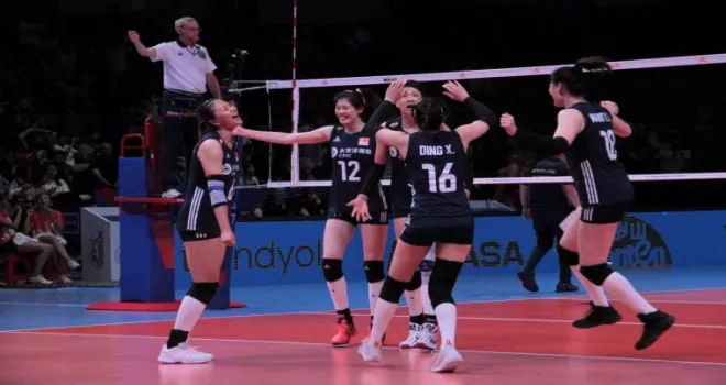 FIVB Milletler Ligi: Çin: 3 - Hollanda: 1
