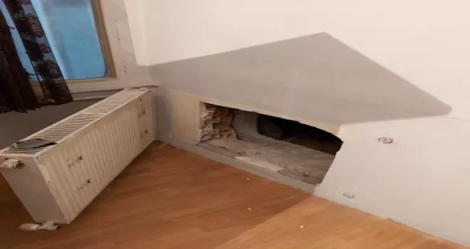Fuhuş yapan yabancı uyruklu kadınları bu şekilde gizlemişler

