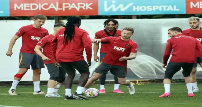 Galatasaray, Alanyaspor maçı hazırlıklarına devam etti

